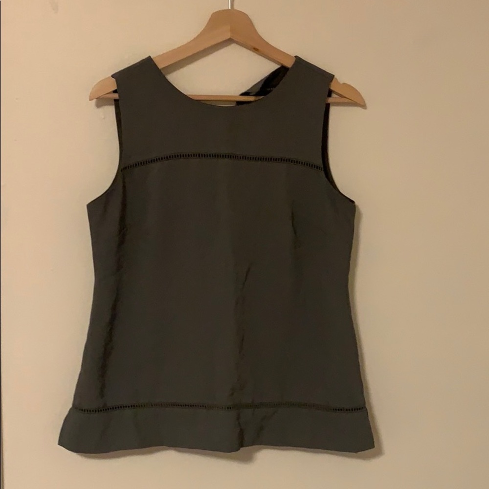 Green Sleeveless Top